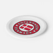 Assiettes En Carton Copenhague Danemark (Angle)