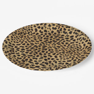 Assiettes En Carton Copie de guépard