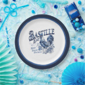 Assiettes En Carton Coq du 14 juillet (Fête)