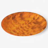 Assiettes En Carton Coquillage hypnotique (Angle)