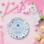 Assiettes En Carton Coquillages et Mariage Bells FÊTE DES MARIÉES côti (Fête)