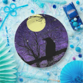 Assiettes En Carton Corbeau par Alexandra Cook aka Linandara (Fête)