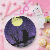 Assiettes En Carton Corbeau par Alexandra Cook aka Linandara (Fête)