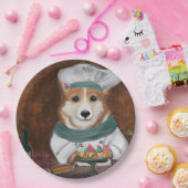 Assiettes En Carton Corgi (Fête)