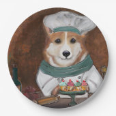 Assiettes En Carton Corgi (Devant)