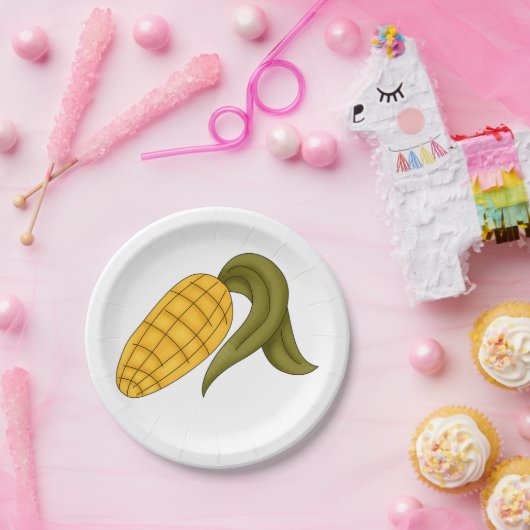 Assiettes En Carton Corn Cob (Fête)