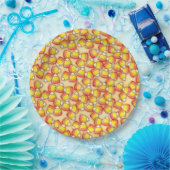 Assiettes En Carton Corne à bonbons (Fête)