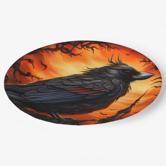 Assiettes En Carton Corneille (Angle)