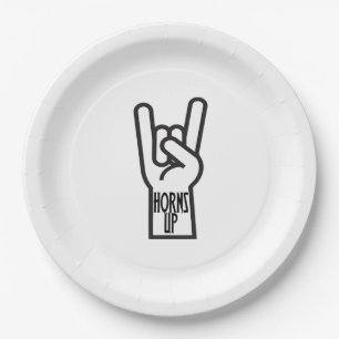 Assiettes En Carton Cornes