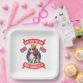 Assiettes En Carton Coronation Cavalier King Charles (Fête)