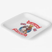 Assiettes En Carton Coronation Cavalier King Charles (Angulaire)