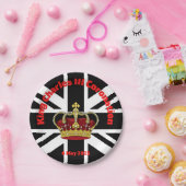 Assiettes En Carton Coronation du roi Charles III (Fête)