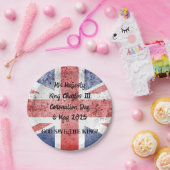 Assiettes En Carton Coronation du roi Charles III (Fête)