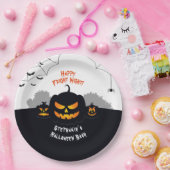 Assiettes En Carton Correctif Citrouille inactif (Fête)