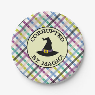 ASSIETTES EN CARTON CORROMPU PAR LA MAGIE !