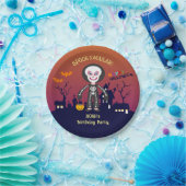 Assiettes En Carton Costume d'Halloween garçon fête d'anniversaire (Fête)