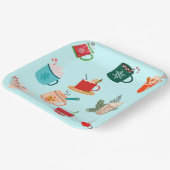 Assiettes En Carton Cosy chocolat chaud hiver chocolat festif cacao (Angulaire)