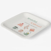 Assiettes En Carton Cosy Scandi Joyeuses Fêtes Essentiel hiver (Angulaire)