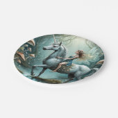 Assiettes En Carton Côté enchâssé (Angle)