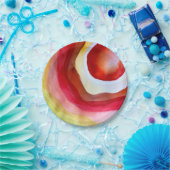 Assiettes En Carton Coucher de soleil (Fête)