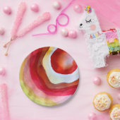 Assiettes En Carton Coucher de soleil (Fête)