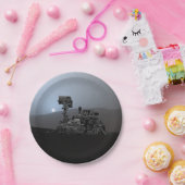 Assiettes En Carton Coucher de soleil sur Mars Curiosity (Fête)