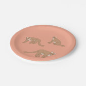 Assiettes En Carton Cougar (Angle)