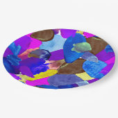 Assiettes En Carton Couleur 4 (Angle)