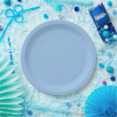 Assiettes En Carton Couleur bleue B01 (Fête)