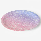 Assiettes En Carton Couleur brillante (Angle)