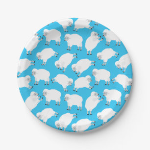 Assiettes En Carton Counting Sheep