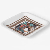 Assiettes En Carton Country Horse (Angulaire)