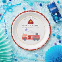 Coup Rouge Moteur de camion Enfants N'importe quel