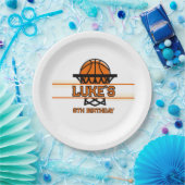 Assiettes En Carton Coupe de papier d'anniversaire de Slam Dunk (Fête)