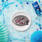 Assiettes En Carton Coupure et course (Fête)