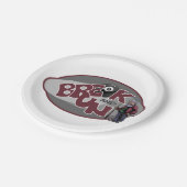 Assiettes En Carton Coupure et course (Angle)