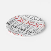 Assiettes En Carton Courant inter-pays - Plaque de papier d'exécution  (Angle)