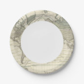 Assiettes En Carton Courbes isothermes du système d'Alexander von Humb (Devant)