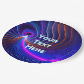 Assiettes En Carton Courbure De L'Espace (Angle)