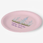 Assiettes En Carton Couronne (Angle)