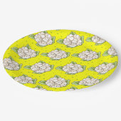 Assiettes En Carton Couronne de neige (Angle)