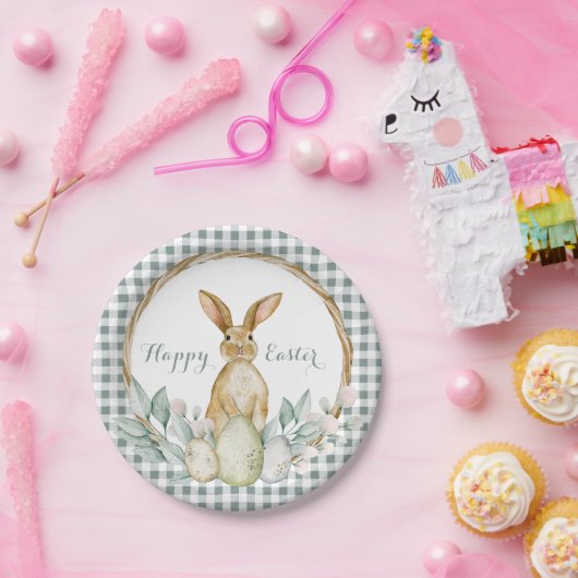 Assiettes En Carton Couronne florale à l'aquarelle écossaise Joyeuses (Fête)