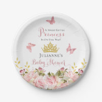 Couronne | Papillons Floral Princess Baby shower