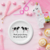 Assiettes En Carton Cow Farm Comté Fermier Farmer mariage Anniversaire (Fête)