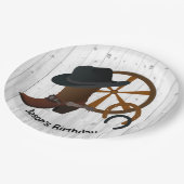Assiettes En Carton Cowboy Anniversaire Parti Russe (Angle)