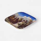 Assiettes En Carton Cowboy et mariée Mariage extérieur (Angulaire)