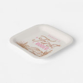 Assiettes En Carton Cowgirl First Rodeo Plaques d'anniversaire (Angulaire)