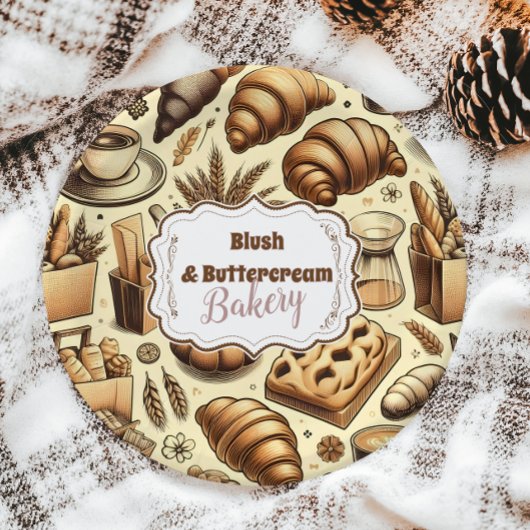 Assiettes En Carton Cozy Cottage Baking