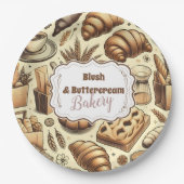 Assiettes En Carton Cozy Cottage Baking (Devant)