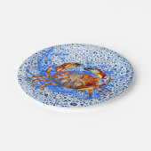 Assiettes En Carton Crabe Cool (Angle)